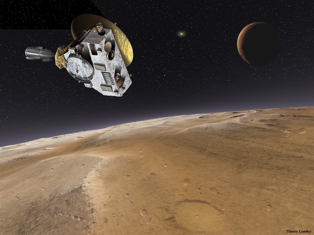 The New Horizons spacecraft will fly past Pluto
