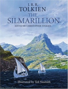 The Simarillion conveys the legendarium of J.R.R. Tolkien