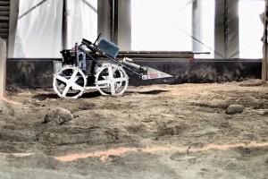 Kent State University's Mars mining robot