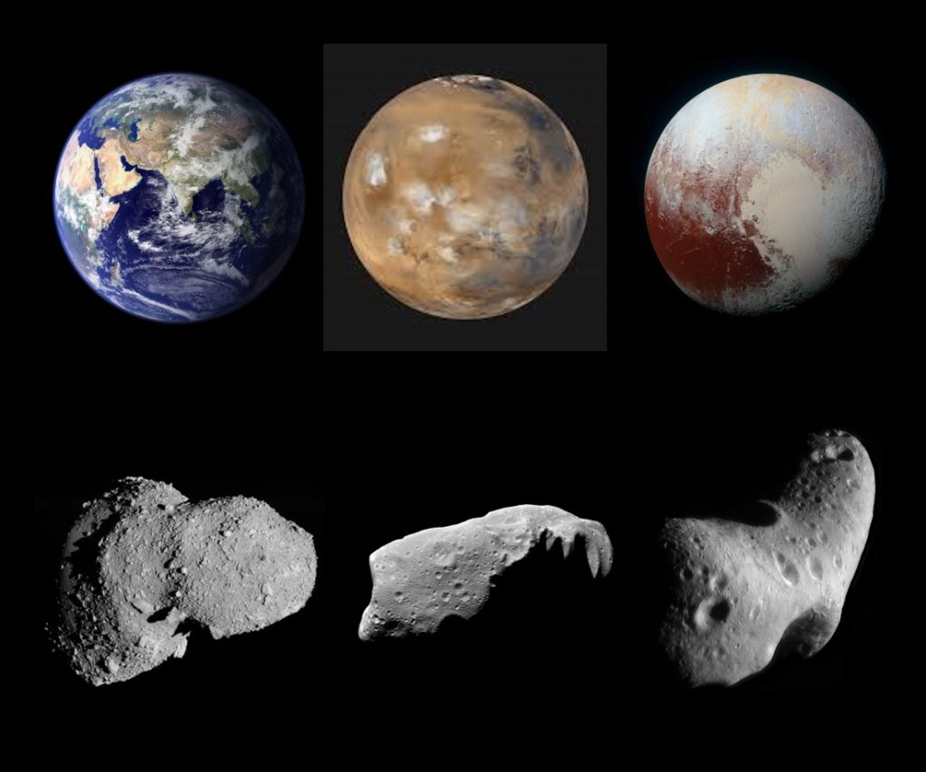 Planets vs. Asteroids