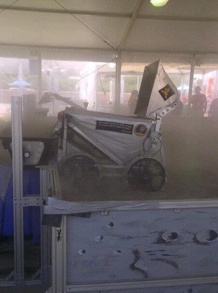 West Virginia space mining robot